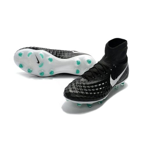 Nike Magista Obra 2 Elite DF FG Heren - Zwart Wit_2.jpg